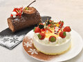 ベーシックなクリスマスケーキが登場しています！