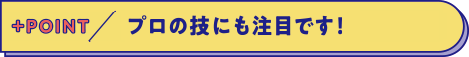 プロ仕様の本格的な味わい